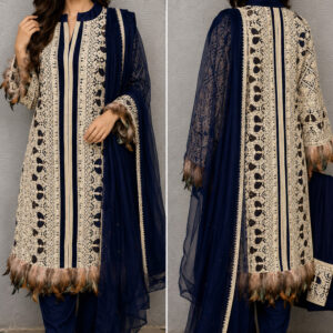 Virdaa-Dress-Black-white