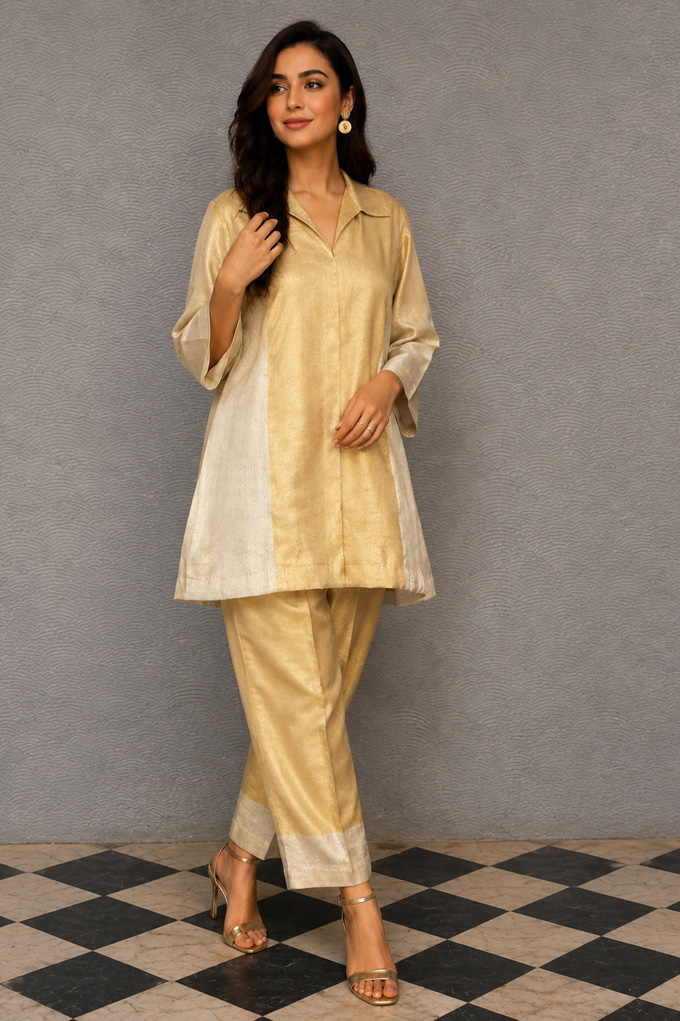 Virdaa-Dress-Golden