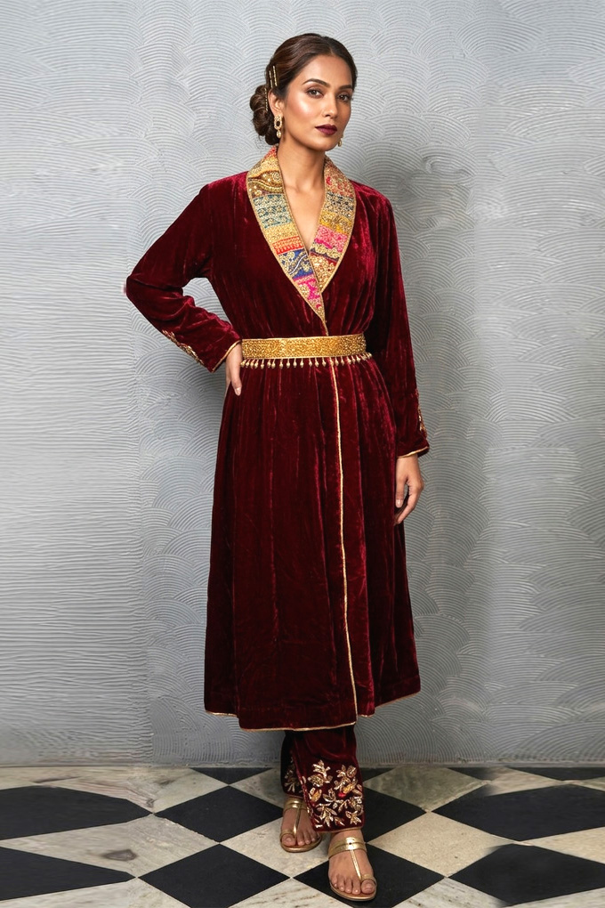 Virdaa-Dress-Red-Coat copy-1