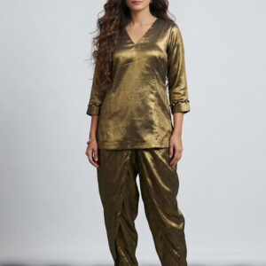 Virdaa-Shirt-Pant-Golden-dark