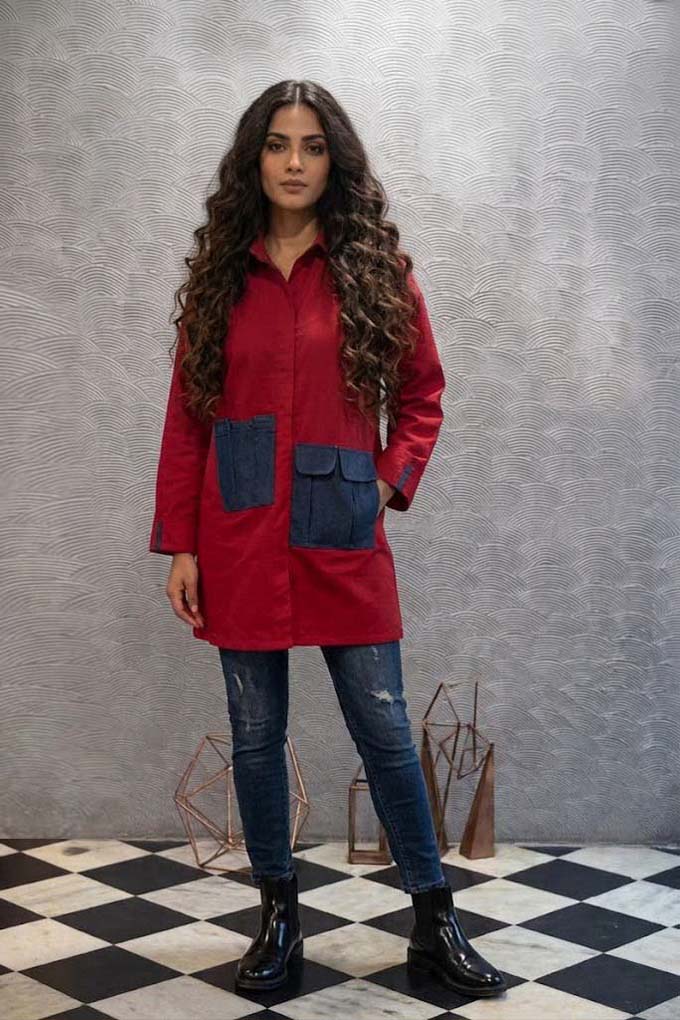 Virdaa-Shirt-red-denim-2 copy