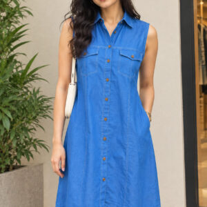 Virdaa-Denim-Short-Dress