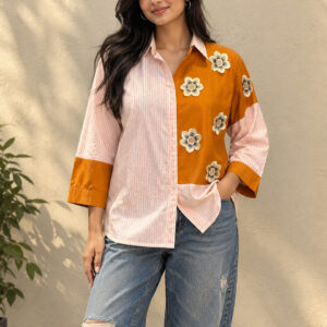 Virdaa-Orange-Pink-Shirt